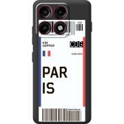 Прозорий чохол BoxFace Moto Edge 70 Pro Ticket Paris