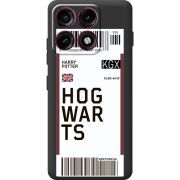 Прозорий чохол BoxFace Moto Edge 70 Pro Ticket Hogwarts