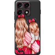 Прозорий чохол BoxFace Moto Edge 70 Pro Mouse Girls
