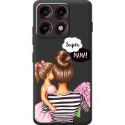 Прозорий чохол BoxFace Moto Edge 70 Pro Super Mama and Daughter