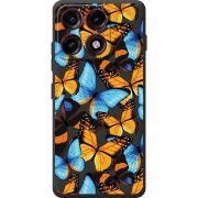 Прозорий чохол BoxFace Moto Edge 70 Pro Butterfly Morpho