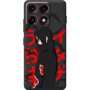 Прозорий чохол BoxFace Moto Edge 70 Pro Учиха Итачи