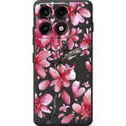 Прозорий чохол BoxFace Moto Edge 70 Pro Pink Magnolia
