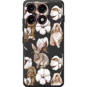 Прозорий чохол BoxFace Moto Edge 70 Pro Cotton and Rabbits