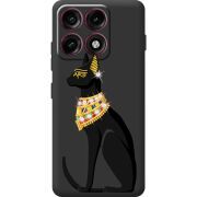 Чохол зі стразами Moto Edge 70 Pro Egipet Cat