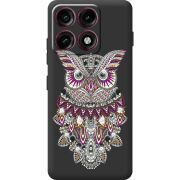 Чохол зі стразами Moto Edge 70 Pro Owl
