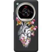 Чохол зі стразами Nubia Focus 2 Ultra Heart