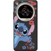 Чорний чохол BoxFace Nubia Focus 2 Ultra Гавайський гість Stich