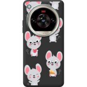 Прозорий чохол BoxFace Nubia Focus 2 Ultra с 3D-глазками Mouse