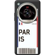 Прозорий чохол BoxFace Nubia Focus 2 Ultra Ticket Paris