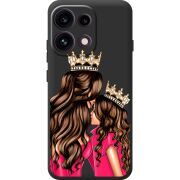Прозорий чохол BoxFace OPPO Reno 16 Pro Queen and Princess
