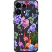 Прозорий чохол BoxFace OPPO Reno 16 Pro Flamingo