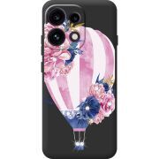 Чохол зі стразами OPPO Reno 16 Pro Pink Air Baloon