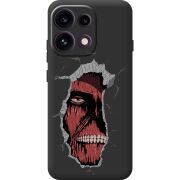 Чорний чохол BoxFace OPPO Reno 16 Pro Нападение на Титана