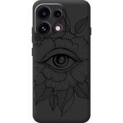 Чорний чохол BoxFace OPPO Reno 16 Pro Eye