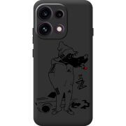 Чорний чохол BoxFace OPPO Reno 16 Pro 