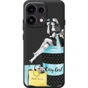 Прозорий чохол BoxFace OPPO Reno 16F City Girl