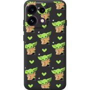 Прозорий чохол BoxFace OPPO Reno 16F Pattern Baby Yoda