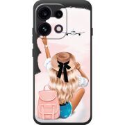 Прозорий чохол BoxFace OPPO Reno 16F Travel Girl