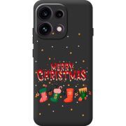 Прозорий чохол BoxFace OPPO Reno 16F Merry Christmas