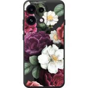 Прозорий чохол BoxFace OPPO Reno 16F Floral Dark Dreams