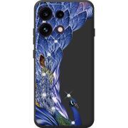 Чохол зі стразами OPPO Reno 16F Peafowl