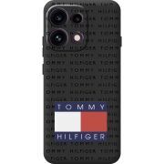 Чорний чохол BoxFace OPPO Reno 16F Tommy Print