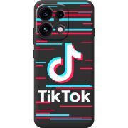 Чорний чохол BoxFace OPPO Reno 16F Tik Tok