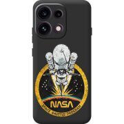 Чорний чохол BoxFace OPPO Reno 16F NASA Spaceship
