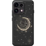 Чорний чохол BoxFace OPPO Reno 16F Moon