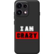 Чорний чохол BoxFace OPPO Reno 16F I'm Crazy
