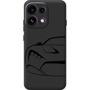 Чорний чохол BoxFace OPPO Reno 16F Sportcar