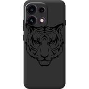 Чорний чохол BoxFace OPPO Reno 16F Tiger