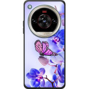Чохол BoxFace Nubia Focus 2 Ultra Orchids and Butterflies