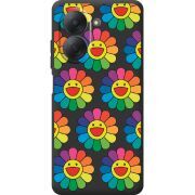 Прозорий чохол BoxFace Xiaomi Redmi A7 Hippie Flowers