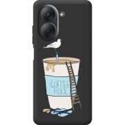 Прозорий чохол BoxFace Xiaomi Redmi A7 Segull in Cofee Pool
