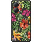 Прозорий чохол BoxFace Xiaomi Redmi A7 Tropical Flowers
