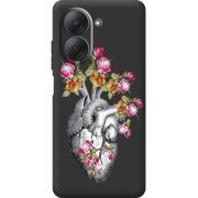 Чохол зі стразами Xiaomi Redmi A7 Heart