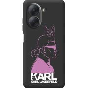Чорний чохол BoxFace Xiaomi Redmi A7 Pink Karl