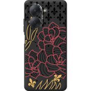 Чорний чохол BoxFace Xiaomi Redmi A7 FranceFlowers