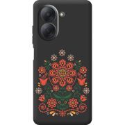 Чорний чохол BoxFace Xiaomi Redmi A7 Ukrainian Ornament