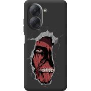 Чорний чохол BoxFace Xiaomi Redmi A7 Нападение на Титана
