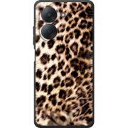 Чорний чохол BoxFace Xiaomi Redmi A7 Леопардовий