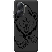Чорний чохол BoxFace Xiaomi Redmi A7 Grizzly Bear