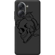 Чорний чохол BoxFace Xiaomi Redmi A7 Skull and Roses