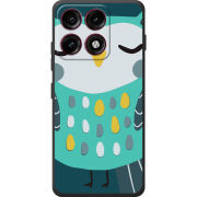 Чохол BoxFace Moto Edge 70 Pro Green Owl