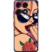 Чохол BoxFace Moto Edge 70 Pro Pink Girl