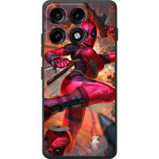 Чохол BoxFace Moto Edge 70 Pro Woman Deadpool