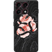 Чохол BoxFace Moto Edge 70 Pro Snake Rose