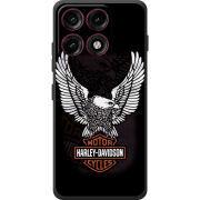 Чохол BoxFace Moto Edge 70 Pro Harley Davidson and eagle